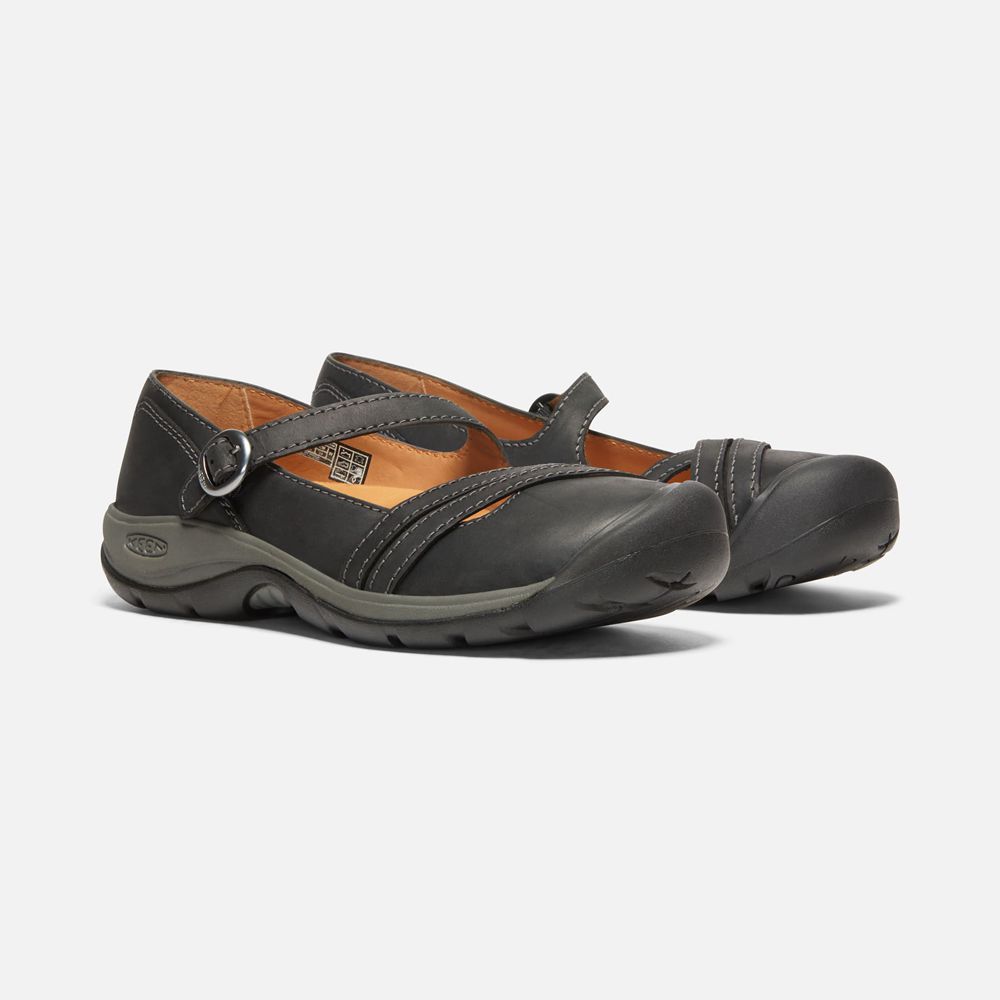 Keen Slip-On Kadın Siyah - Presidio Ii Cross Strap - Türkiye GEUJ37419